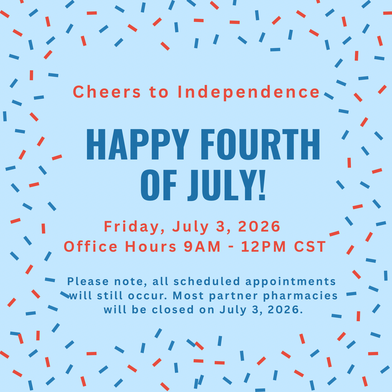 Fourth of July invitation